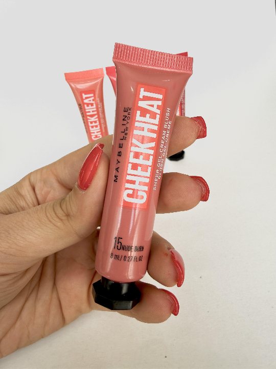 رژگونه مایع میبلین مدل CHEEK HEAT